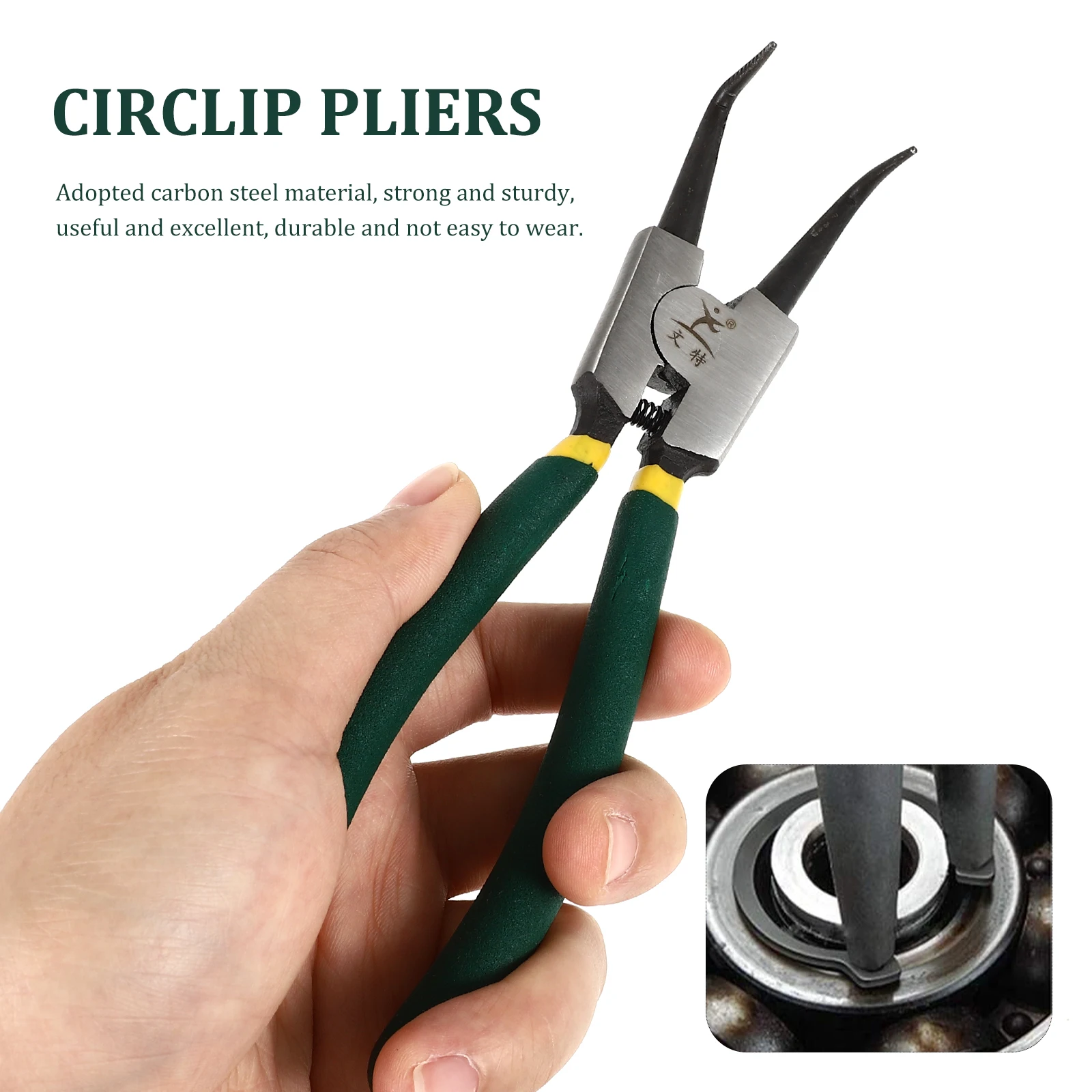 4Pcs Snap Ring Pliers Set Internal External Circlip Pliers Strong Spring Loaded Straight Bent Jaw for Removing Durable Heavy
4Pcs Snap Ring Pliers Set Internal External Circlip Pliers Strong Spring Loaded Straight Bent Jaw for Removing Durable Heavy