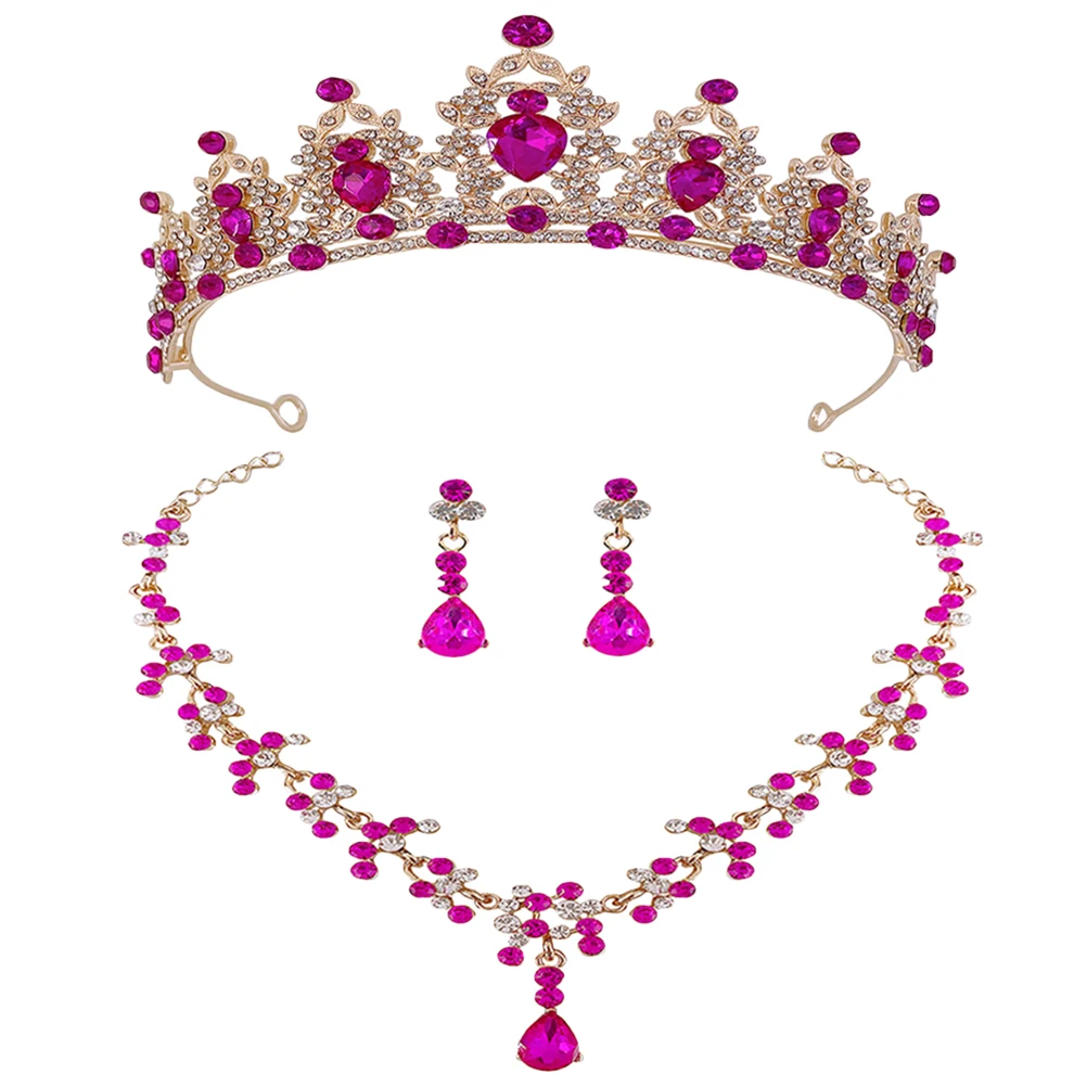 1 Set Jewelry Set Rhinestone Crystal Tiara Necklace Earrings Accessories For Bride Wedding Day Bridal Earrings Wedding Tiara
1 Set Jewelry Set Rhinestone Crystal Tiara Necklace Earrings Accessories For Bride Wedding Day Bridal Earrings Wedding Tiara