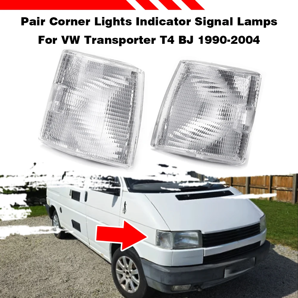 1 Pair Car Corner Light Front Turn Signal Indicator Lamps For VW Transporter T4 BJ 1990-2004
1 Pair Car Corner Light Front Turn Signal Indicator Lamps For VW Transporter T4 BJ 1990-2004