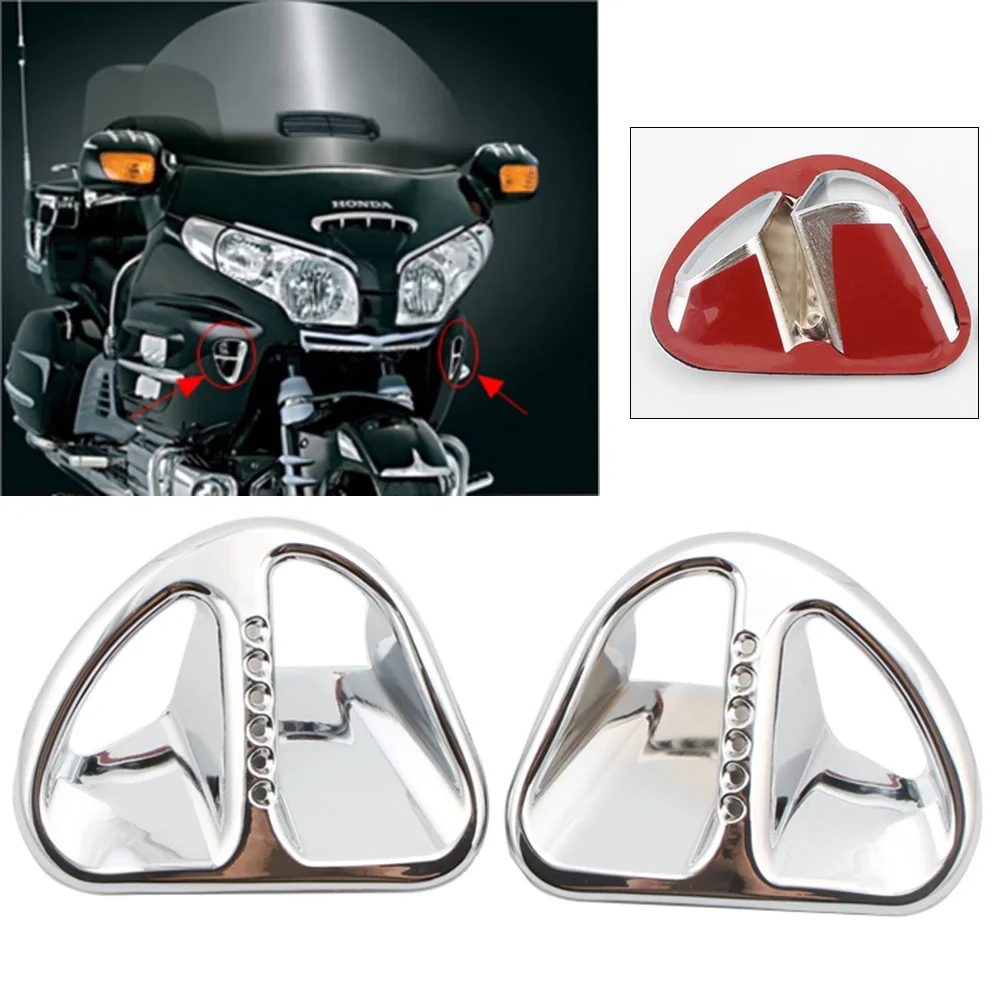 Motorcycle Air Intake Accents Grilles Case Cover Fairing For Honda Goldwing GL 1800 GL1800 2001-2010 2011 Chrome Accessories
Motorcycle Air Intake Accents Grilles Case Cover Fairing For Honda Goldwing GL 1800 GL1800 2001-2010 2011 Chrome Accessories