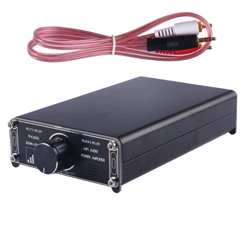 Upgrade TPA3255 Fever-Grade HIFI Digital Power Amplifier Board 300Wx2 Dual-Channel High-Power Audio Amplifier Module
Upgrade TPA3255 Fever-Grade HIFI Digital Power Amplifier Board 300Wx2 Dual-Channel High-Power Audio Amplifier Module