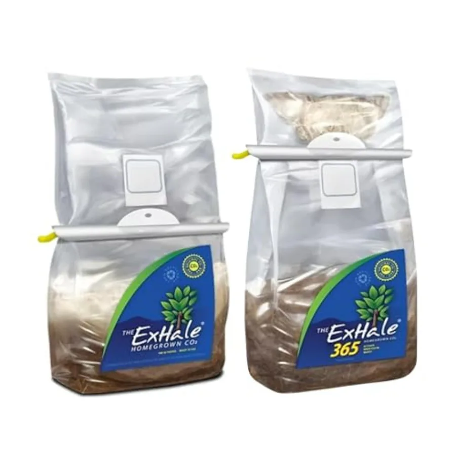 CO2 Grow Bag Combo for indoor grow rooms: mycelium-based, beige, patented carbon dioxide enrichment with immediate and sustaine
CO2 Grow Bag Combo for indoor grow rooms: mycelium-based, beige, patented carbon dioxide enrichment with immediate and sustaine