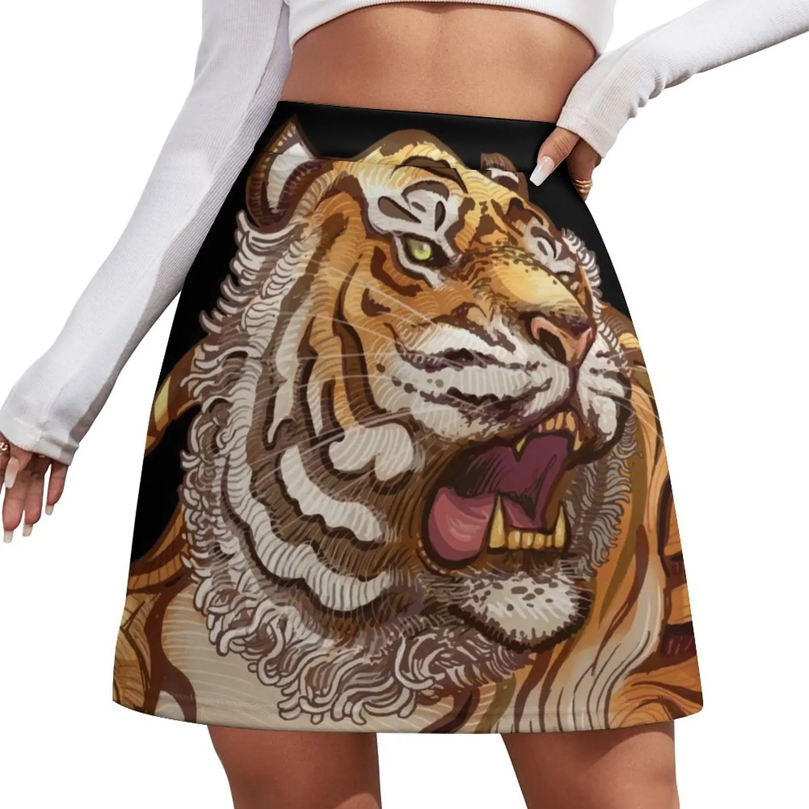 Fierce and Powerful Tiger Mini Skirt korean women's clothes korean style women clothing Mini Skirt
Fierce and Powerful Tiger Mini Skirt korean women's clothes korean style women clothing Mini Skirt