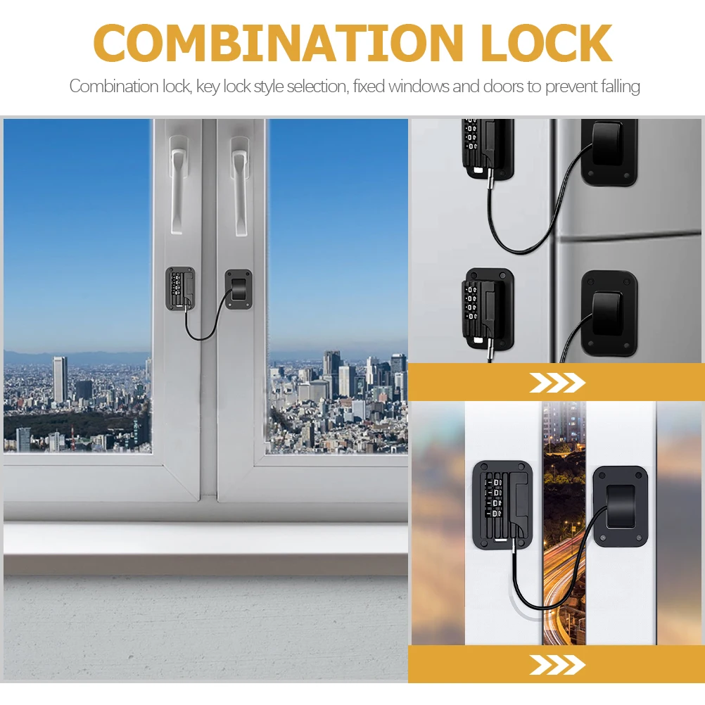 2 Sets 4 Wheel Combination Locks Windows Refrigerator Child Safety Black Cabinet Locks Secure Household Appliances Hardware
2 Sets 4 Wheel Combination Locks Windows Refrigerator Child Safety Black Cabinet Locks Secure Household Appliances Hardware