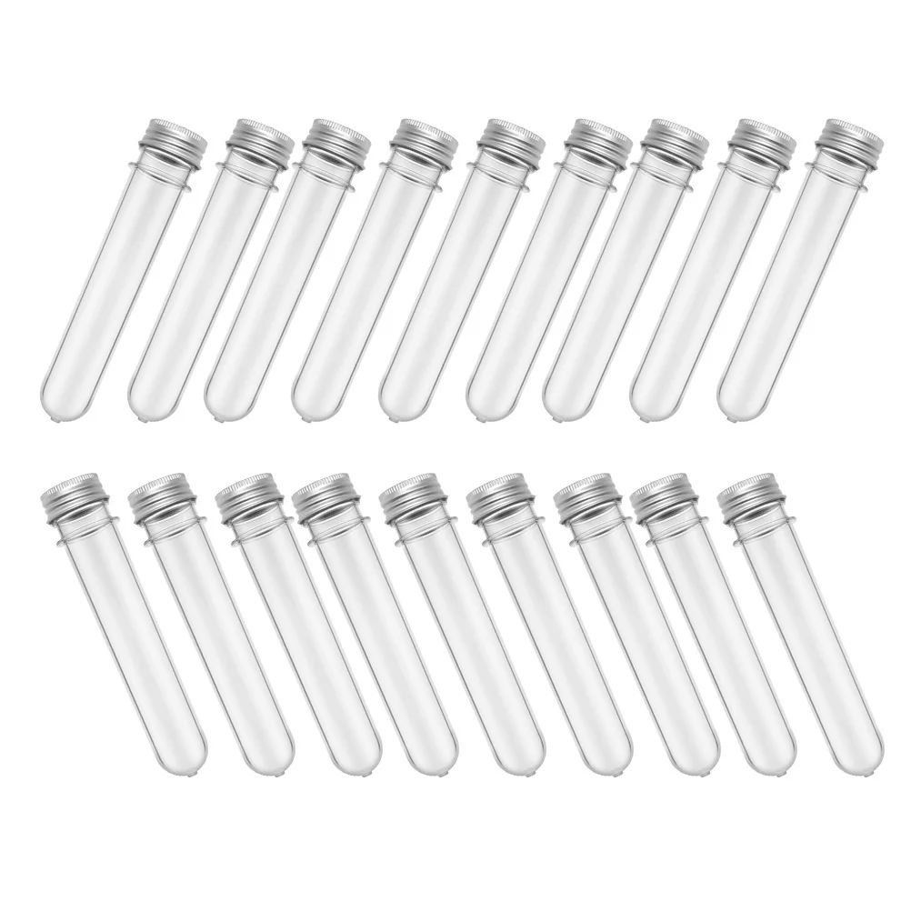 50 Pcs Pet Tubes Tube Bottles PET Material Aluminum Cover Storage Tubes C y Containers Reusable Portable Samples
50 Pcs Pet Tubes Tube Bottles PET Material Aluminum Cover Storage Tubes C y Containers Reusable Portable Samples