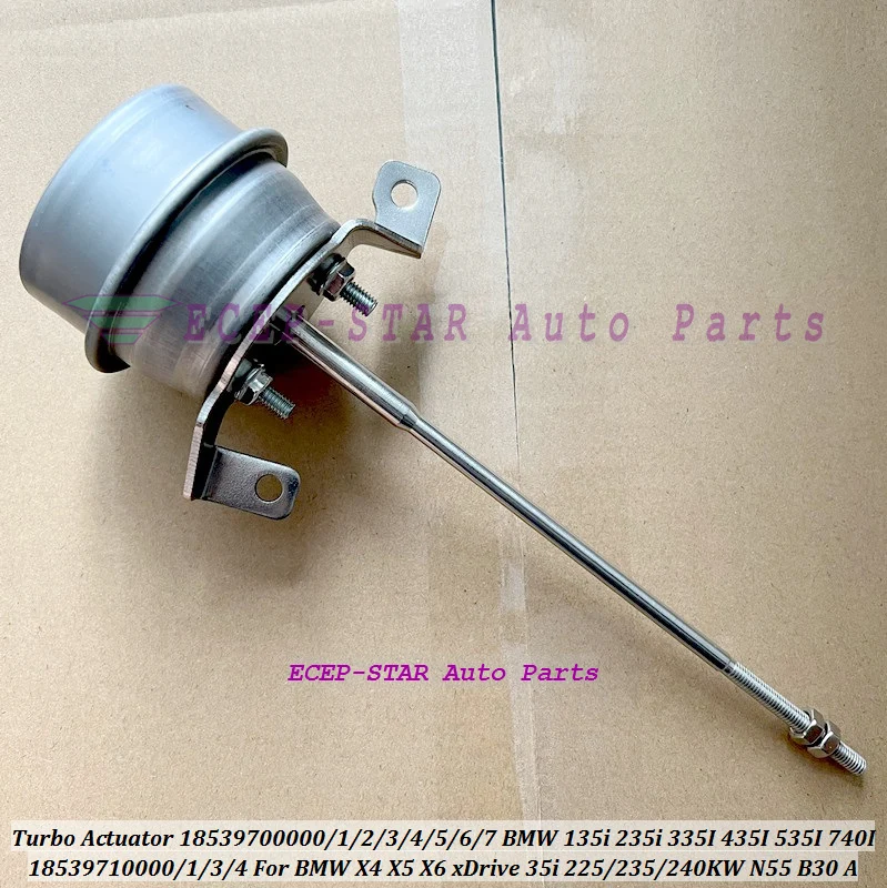 Turbo Actuator of 18539700000 18539700001 18539700004 18539710000 For BMW 135i 235i 335I 435I 535I 740I X4 X5 X6 N55 B30 N55B30
Turbo Actuator of 18539700000 18539700001 18539700004 18539710000 For BMW 135i 235i 335I 435I 535I 740I X4 X5 X6 N55 B30 N55B30
