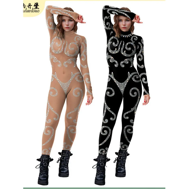 New Stage Performance Costume Tight Clothing Sales Platform Costume Cosplay Digital Printed Pattern Jumpsuit
New Stage Performance Costume Tight Clothing Sales Platform Costume Cosplay Digital Printed Pattern Jumpsuit