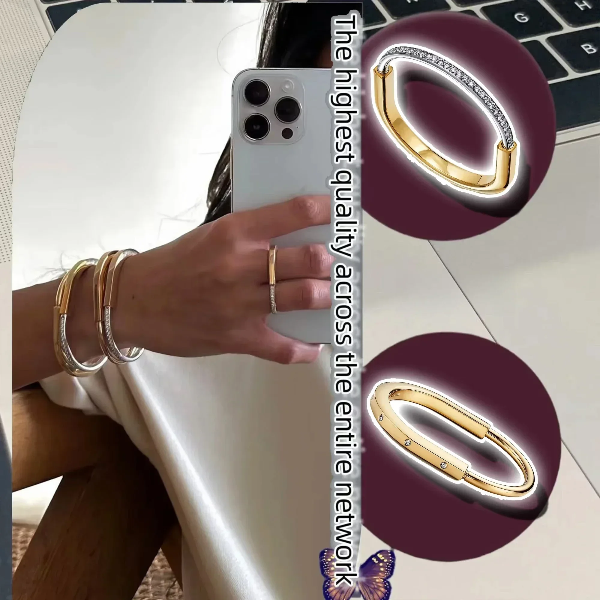 2025 S925 Pure Silver Rock Hip Hop Lock Diamond Bracelet, Personalized, Luxury & Trendy
2025 S925 Pure Silver Rock Hip Hop Lock Diamond Bracelet, Personalized, Luxury & Trendy