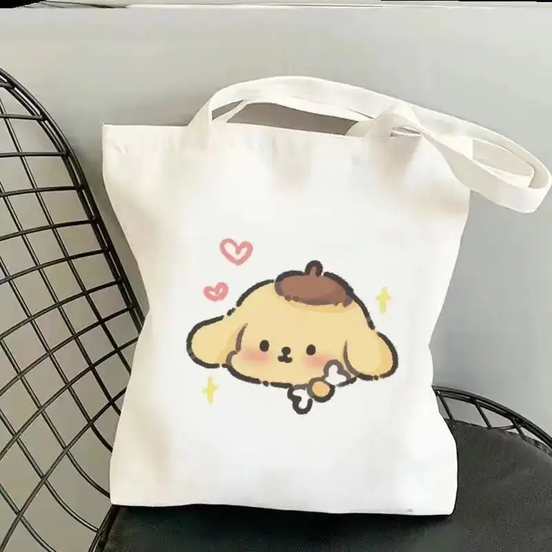 PomPomPurin Anime Kawaii Sanrio Ins Fashion Student Canvas Bag Cute Cartoon Large Capacity Shoulder Bag Lovely Gifts for Girls
PomPomPurin Anime Kawaii Sanrio Ins Fashion Student Canvas Bag Cute Cartoon Large Capacity Shoulder Bag Lovely Gifts for Girls