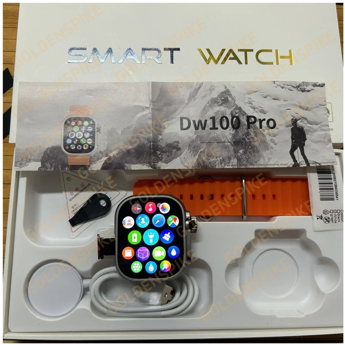 DW100 Pro Smartwatch 2,29 дюйма Amoled 4G S10 Ultra 3 max Смарт-часы с поворотной камерой Разблокировка отпечатков пальцев Слот для SIM-карты GPS WIFI
DW100 Pro Smartwatch 2,29 дюйма Amoled 4G S10 Ultra 3 max Смарт-часы с поворотной камерой Разблокировка отпечатков пальцев Слот для SIM-карты GPS WIFI