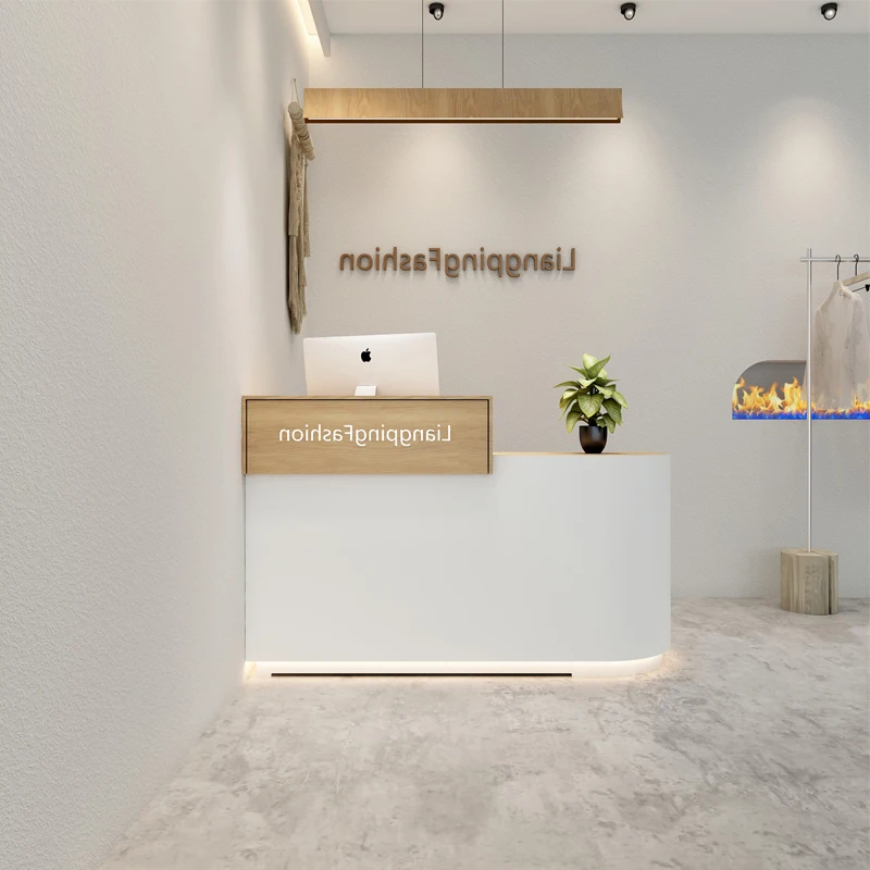 Retail Front Receptionist Counter Lecture White Premium Commercial Counter Modern Standing Mostrador Oficina Office Furniture
Retail Front Receptionist Counter Lecture White Premium Commercial Counter Modern Standing Mostrador Oficina Office Furniture