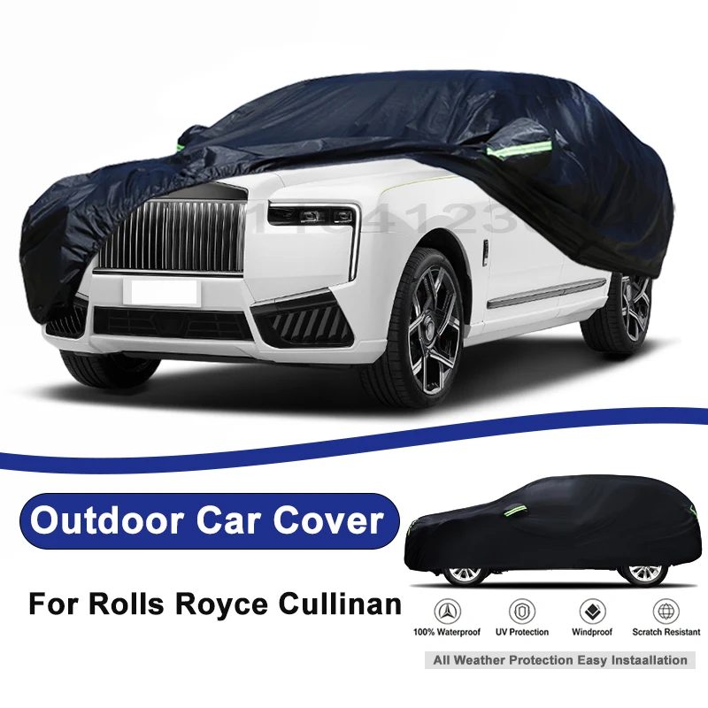 Outdoor Full Car Cover For Rolls Royce Cullinan with Reflective Strips Waterproof Snowproof Dustproof UV Protection Auto
Outdoor Full Car Cover For Rolls Royce Cullinan with Reflective Strips Waterproof Snowproof Dustproof UV Protection Auto