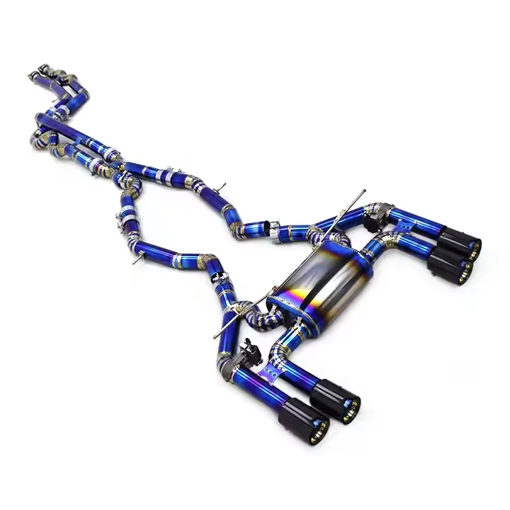 Yooking Exhaust System For BMW M2C/M2 Competition F87 3.0T 2018-2023 Equal Midpipe Titanium Exhaust Pipes
Yooking Exhaust System For BMW M2C/M2 Competition F87 3.0T 2018-2023 Equal Midpipe Titanium Exhaust Pipes
