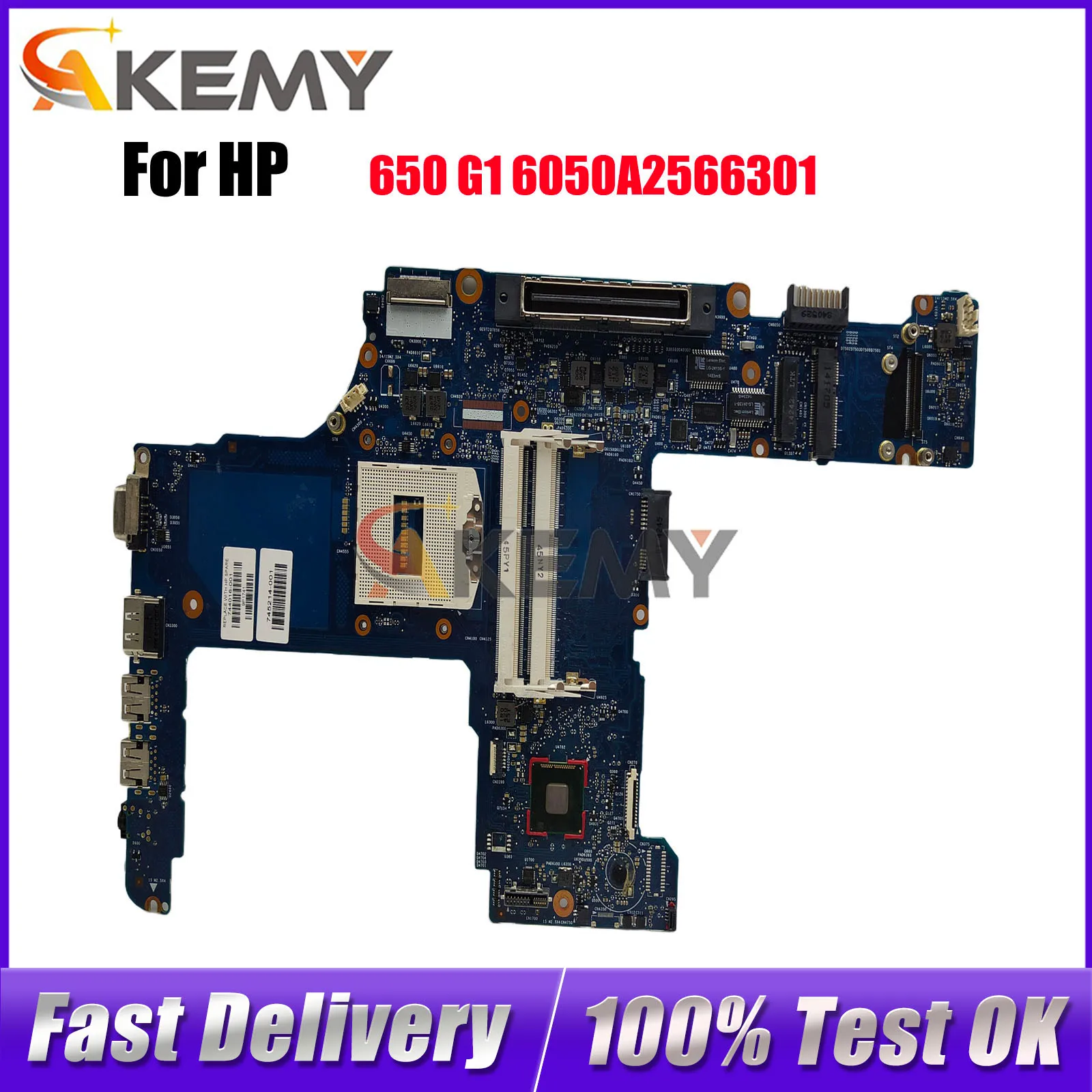 6050A2566301 For HP ProBook 640 G1 650 G1 Laptop Motherboard 744007-001 744007-501 With GMA HD4400 DDR3 100% Fully Tested
6050A2566301 For HP ProBook 640 G1 650 G1 Laptop Motherboard 744007-001 744007-501 With GMA HD4400 DDR3 100% Fully Tested