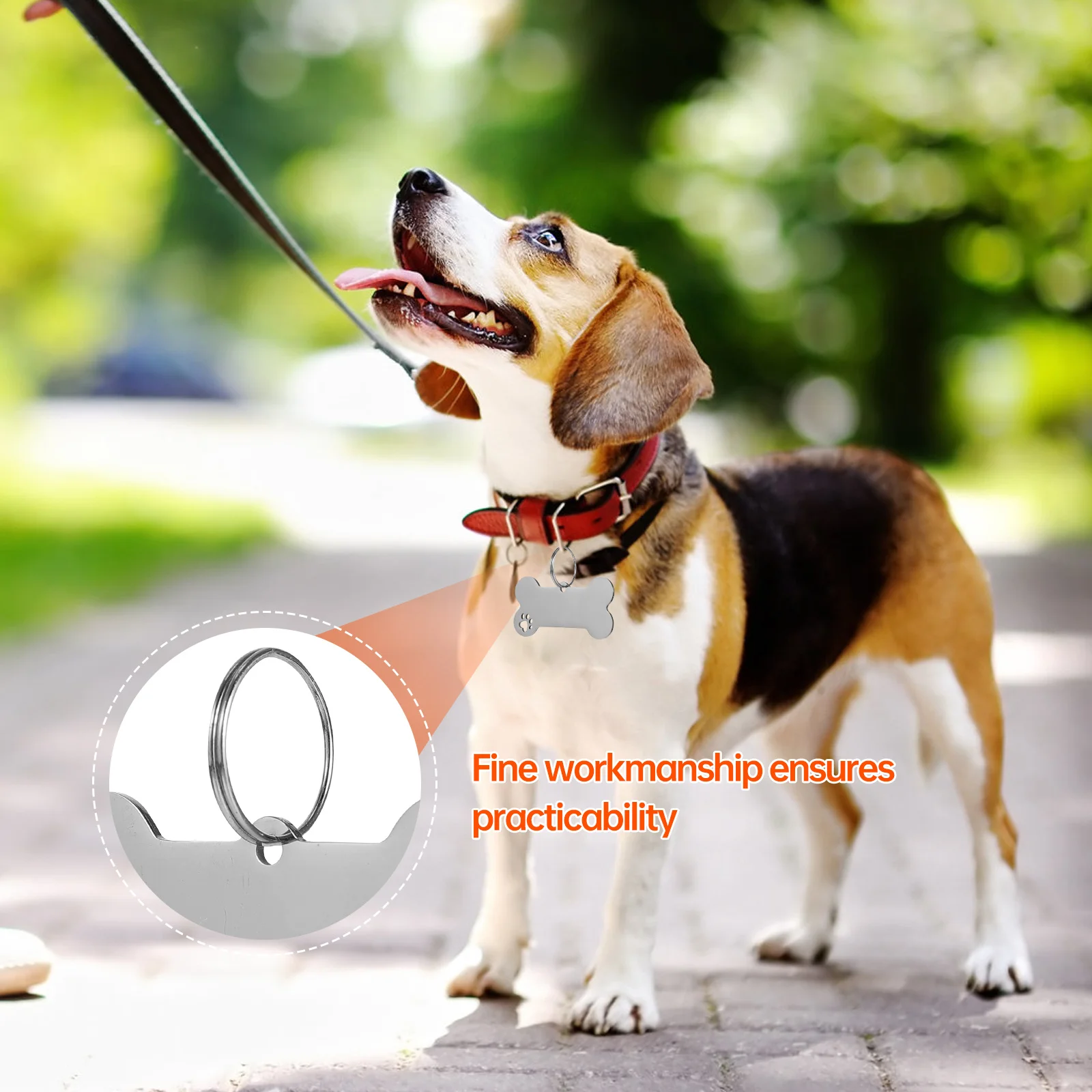 1Set Stainless Steel Pet Dog Tag Elegant Creative Design Puppy Cat Dog Id Name Tag Hanging Pendant Collar Pet Tags
1Set Stainless Steel Pet Dog Tag Elegant Creative Design Puppy Cat Dog Id Name Tag Hanging Pendant Collar Pet Tags