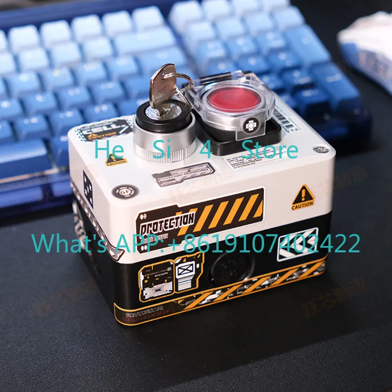 Wireless Dual Control Nuclear Button PC Power Switch, External Wireless Power Button for Desktop Computer Gaming
Wireless Dual Control Nuclear Button PC Power Switch, External Wireless Power Button for Desktop Computer Gaming