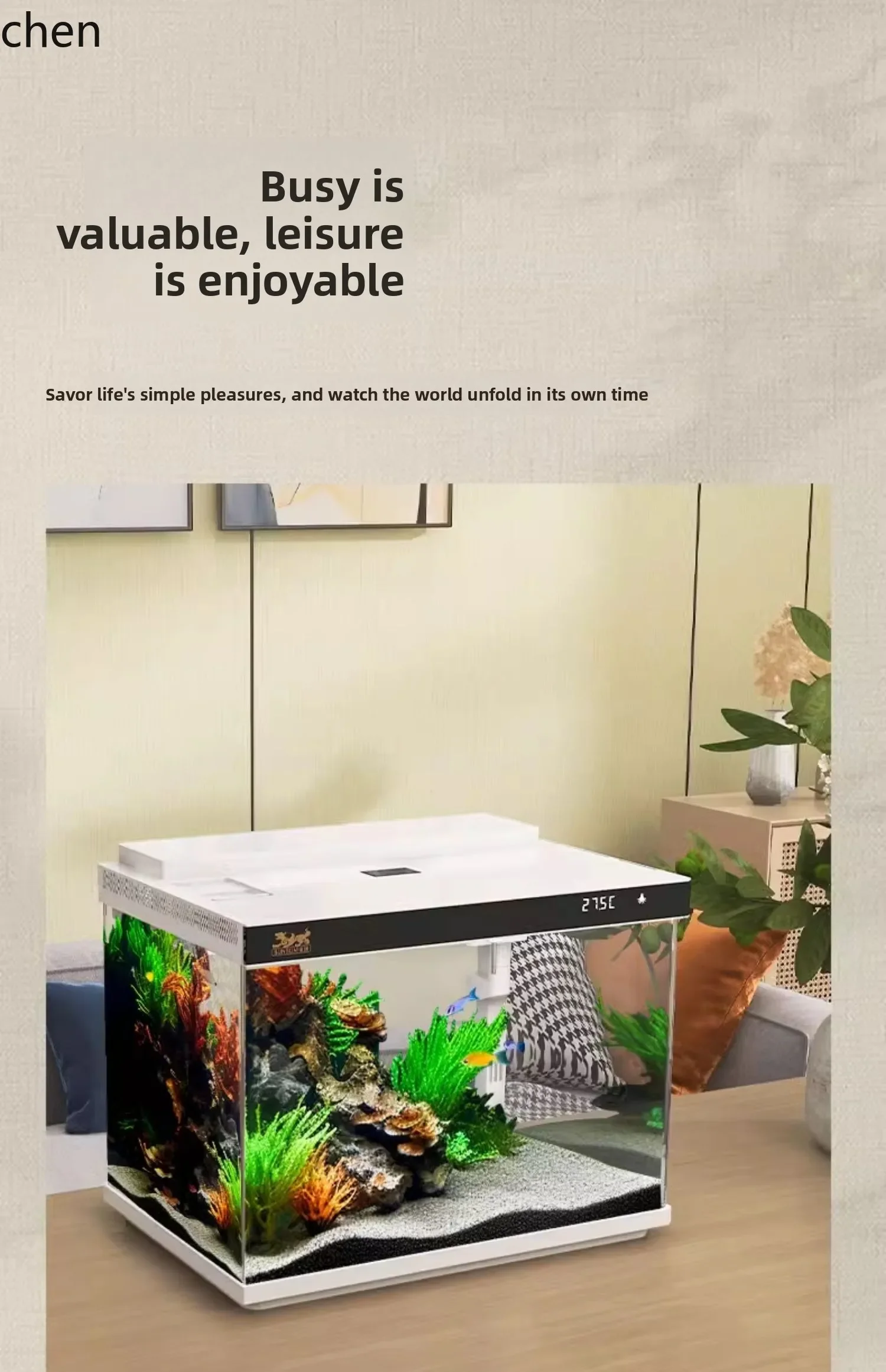 DSA Ultra-clear Glass Fish Tank Living Room Small Household Aquarium Ecological Filter Fish Tank
DSA Ultra-clear Glass Fish Tank Living Room Small Household Aquarium Ecological Filter Fish Tank