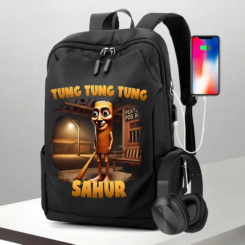 Tralalero Tralala Backpack Men Tungtung Sahur Brainrot Boys School Bags Kids Outdoor Sport Travel Rucksack Child Gift Hot Sales
Tralalero Tralala Backpack Men Tungtung Sahur Brainrot Boys School Bags Kids Outdoor Sport Travel Rucksack Child Gift Hot Sales