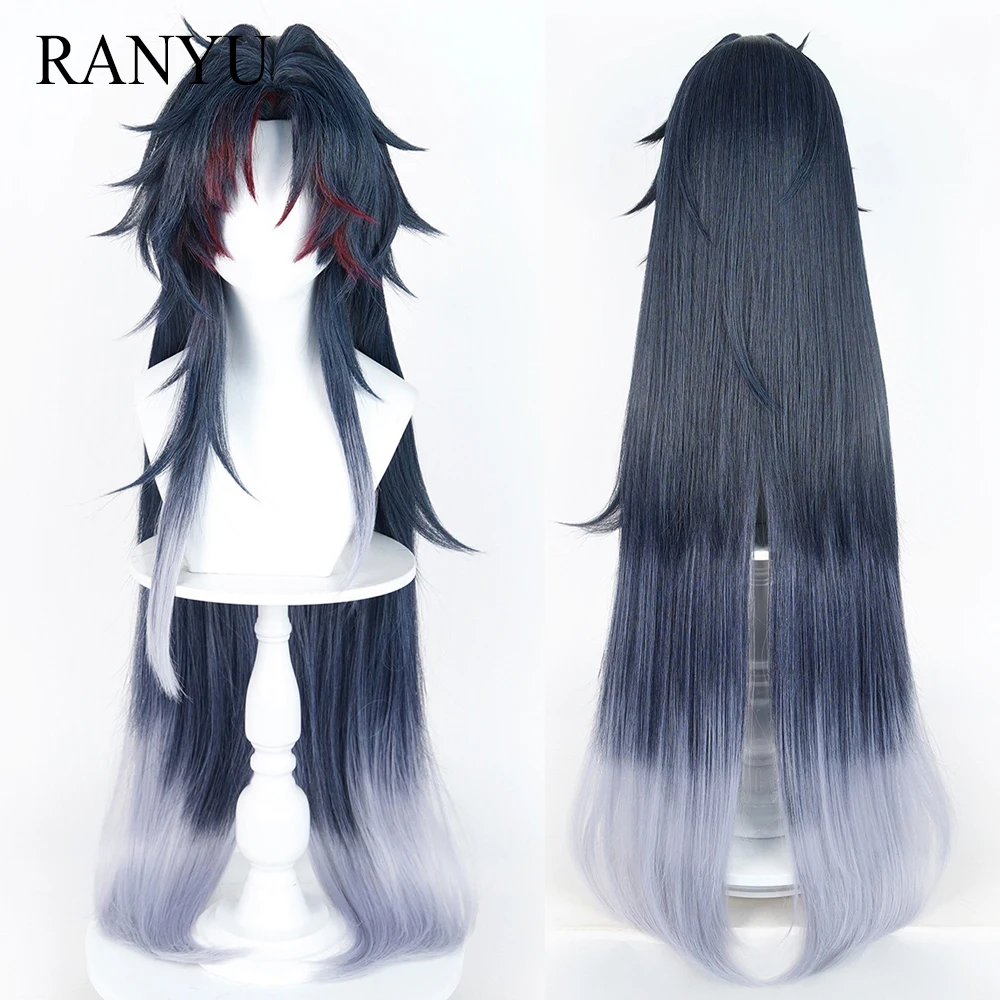 Blue Ombre Grey Red Highlights Synthetic Long Straight Wigs Middle Part Anime Game Cosplay Fluffy Wig for Daily Party
Blue Ombre Grey Red Highlights Synthetic Long Straight Wigs Middle Part Anime Game Cosplay Fluffy Wig for Daily Party