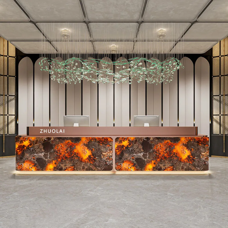 Welcome Elegant Reception Desks Office Salon Commericial Service Reception Desks Counter Checkout Scrivania Industrial Furniture
Welcome Elegant Reception Desks Office Salon Commericial Service Reception Desks Counter Checkout Scrivania Industrial Furniture