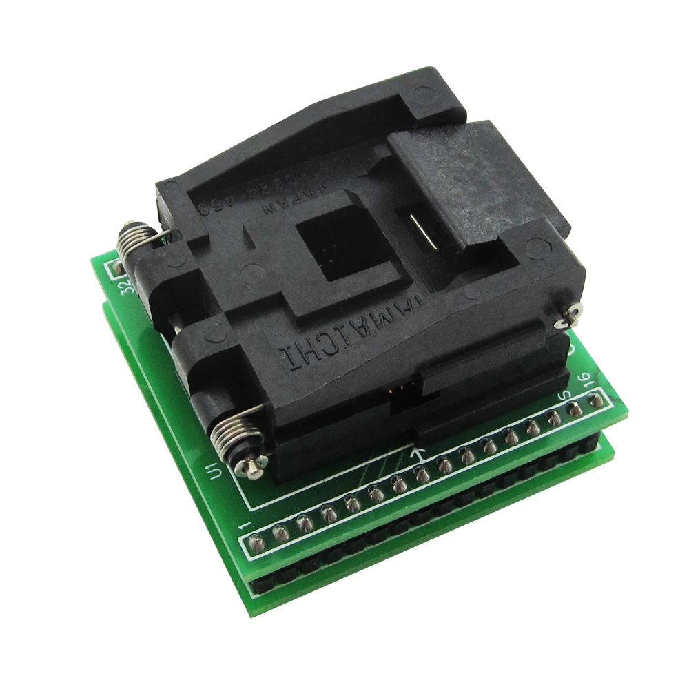 Chip programmer PLCC44 adapter socket CNV-PLCC-MPU51 IC51-0444-400 PLCC44 to DIP40
Chip programmer PLCC44 adapter socket CNV-PLCC-MPU51 IC51-0444-400 PLCC44 to DIP40