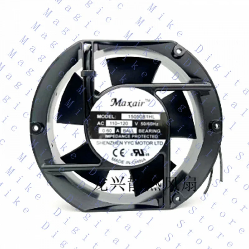 UU for Maxair Cooling Fan BT15050B1HL AC110-120V 0.60A 17251 17CM 2-wire
UU for Maxair Cooling Fan BT15050B1HL AC110-120V 0.60A 17251 17CM 2-wire