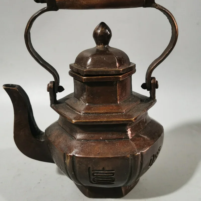 Antique Bronze Collection Vintage Copper Fight Treasures Wine Pot Home Decorative Crafts Wholesale
Antique Bronze Collection Vintage Copper Fight Treasures Wine Pot Home Decorative Crafts Wholesale