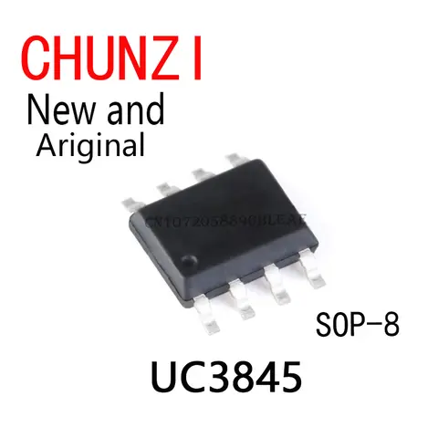 10PCS New and Original SMD IC UC3845B SOP-8 UC3845