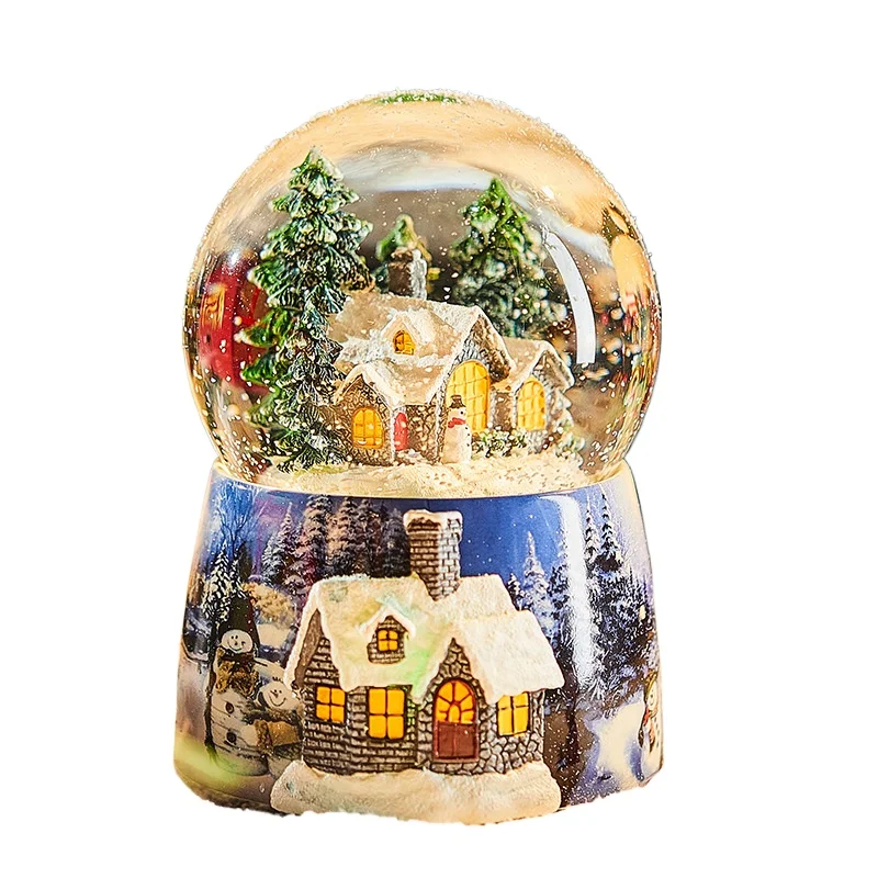 Rotating snow crystal ball music box, Bluetooth music box for male children's birthday wedding gifts
Rotating snow crystal ball music box, Bluetooth music box for male children's birthday wedding gifts
