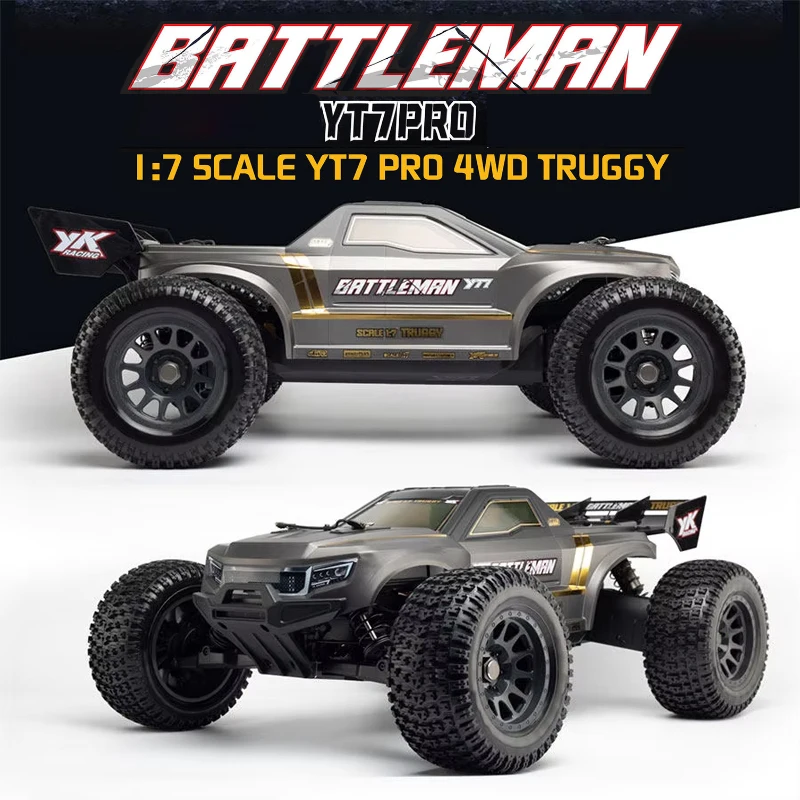 YK Yikong Racing YT7 PRO YK9071 1/7 Scale 4WD 6S Brushless RC Off Road High Speed Racing Monster Truck For RC Hobbyists Adults
YK Yikong Racing YT7 PRO YK9071 1/7 Scale 4WD 6S Brushless RC Off Road High Speed Racing Monster Truck For RC Hobbyists Adults