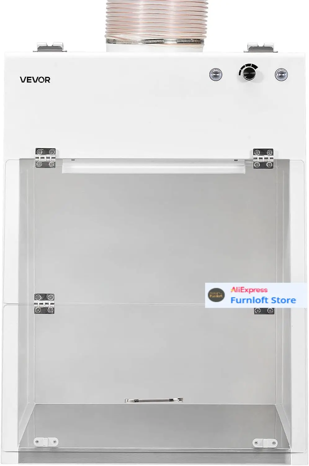 Ducted Fume Hood, 22.83 x 25.98 x 24.80 inch Working Area, Lab Fume Hood with LED Light and G1 Pre-Filter, Adjustable Speed
Ducted Fume Hood, 22.83 x 25.98 x 24.80 inch Working Area, Lab Fume Hood with LED Light and G1 Pre-Filter, Adjustable Speed