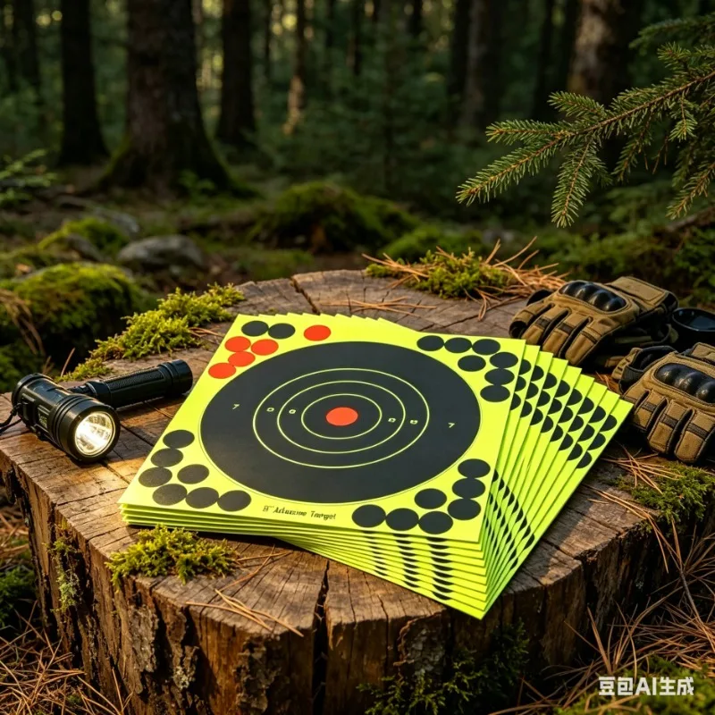 100pcs 8x8inch Splatter Target Labels Self-Stick Marking Paper Shooting Sheets Outdoor Range Hunting Training Gear
100pcs 8x8inch Splatter Target Labels Self-Stick Marking Paper Shooting Sheets Outdoor Range Hunting Training Gear