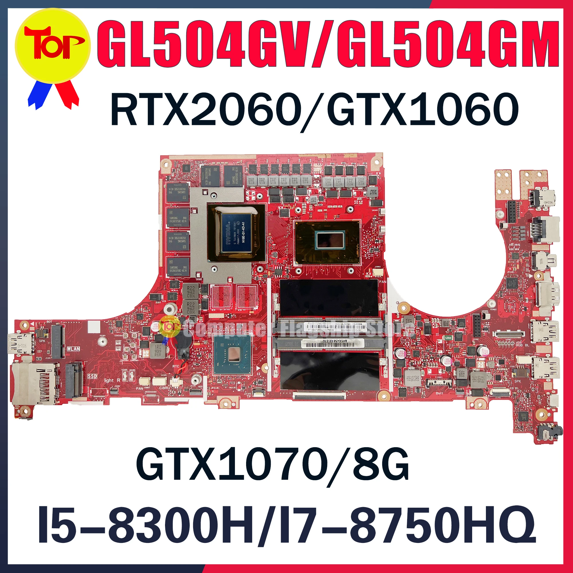 Материнская плата KEFU GL504G для ноутбука ASUS ROG Strix SCAR II GL504 GL504GM GL504GS GL504GV GL504GW I5 I7, 100% рабочий
Материнская плата KEFU GL504G для ноутбука ASUS ROG Strix SCAR II GL504 GL504GM GL504GS GL504GV GL504GW I5 I7, 100% рабочий