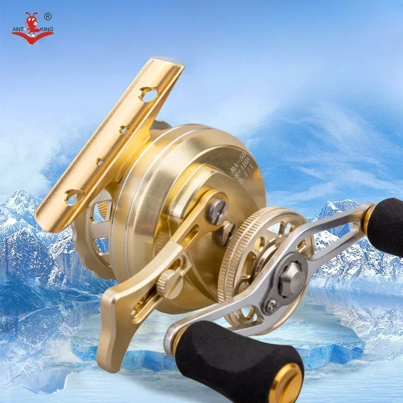 ANTKING Ice Fishing Wheel RA-5B Aluminum Alloy Body Line Cup Lightweight Design Raft Ice Fishing Wheel
ANTKING Ice Fishing Wheel RA-5B Aluminum Alloy Body Line Cup Lightweight Design Raft Ice Fishing Wheel
