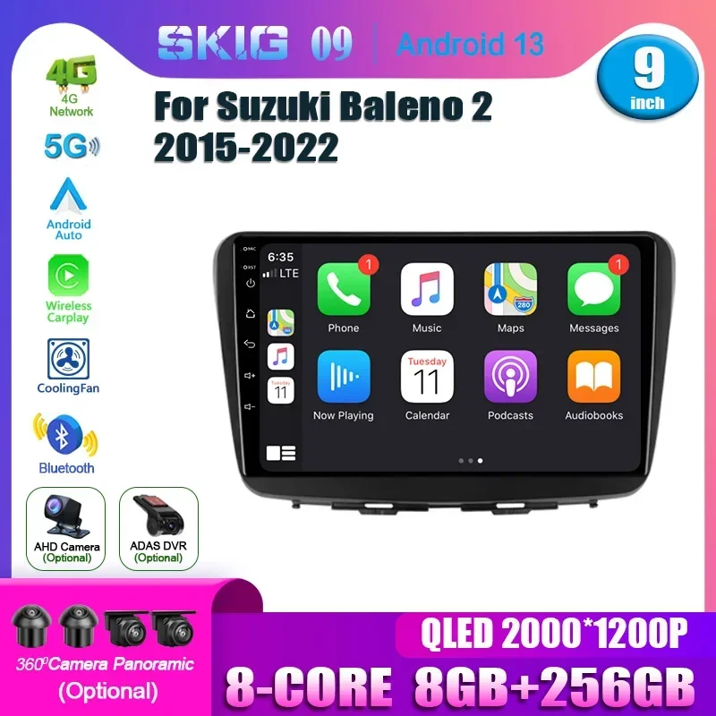 Car Radio Multimedia Video Navigation Stereo Android 14 For Suzuki Baleno 2 2015-2022 Wireless Carplay Stereo Screen Head Unit
Car Radio Multimedia Video Navigation Stereo Android 14 For Suzuki Baleno 2 2015-2022 Wireless Carplay Stereo Screen Head Unit