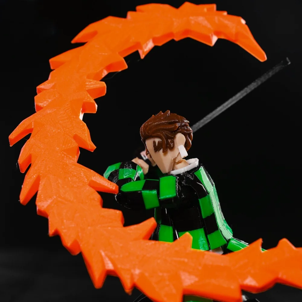 3D Printed Demon Slayer Kamado Tanjirou SHF Toys Multi-Jointed Action Figures Anime Multi-Jointed Shapeshift Mannequin Model
3D Printed Demon Slayer Kamado Tanjirou SHF Toys Multi-Jointed Action Figures Anime Multi-Jointed Shapeshift Mannequin Model