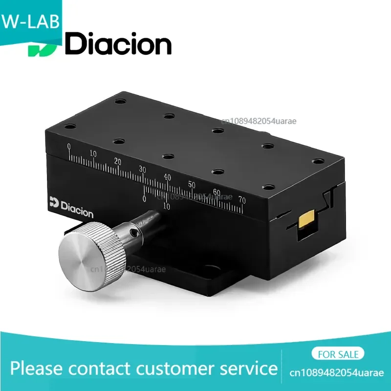 Diacion WLX40-90 X-Axis Standard Dovetail Long Travel Distance Rack Pinion Stage Semiconductor Align Optics Instrument 1 Year
Diacion WLX40-90 X-Axis Standard Dovetail Long Travel Distance Rack Pinion Stage Semiconductor Align Optics Instrument 1 Year