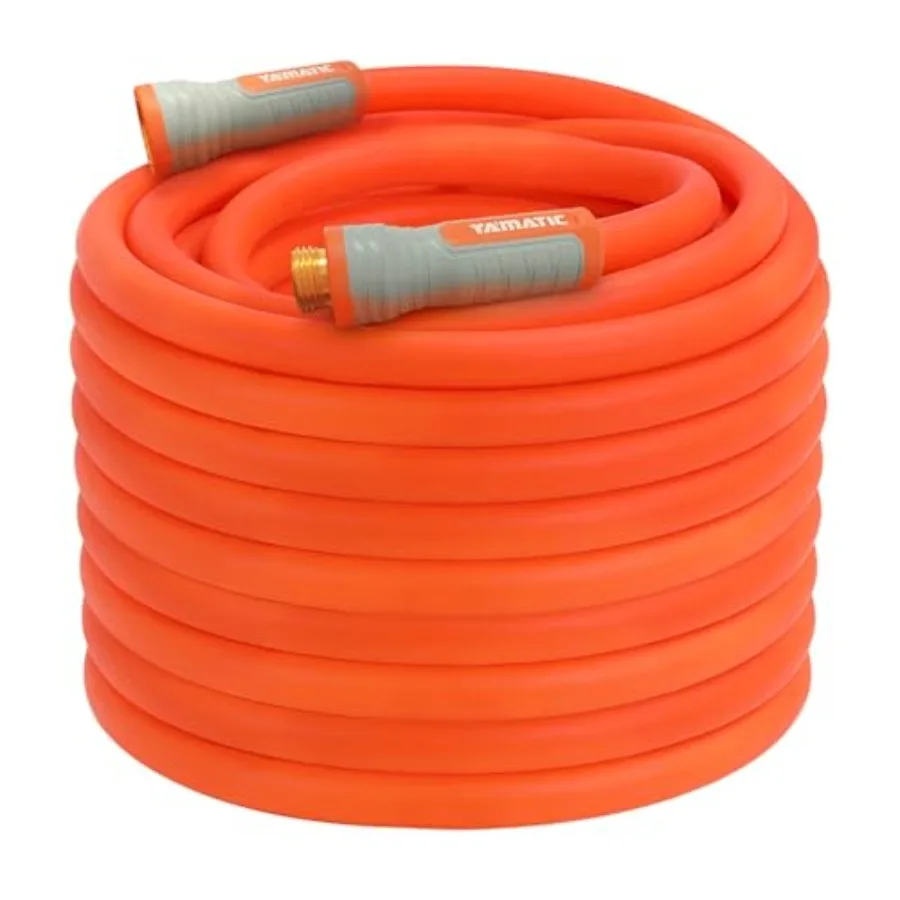 Heavy Duty Garden Hose 5 8 in x 100 ft with Swivel Fitting for Outdoor Irrigation and Lawn Care Super Flexible and Lightweight
Heavy Duty Garden Hose 5 8 in x 100 ft with Swivel Fitting for Outdoor Irrigation and Lawn Care Super Flexible and Lightweight