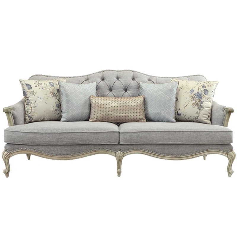 solid wood sofa, carved light luxury modern simple living room, double three-seater small apartment, European retro furniture
solid wood sofa, carved light luxury modern simple living room, double three-seater small apartment, European retro furniture