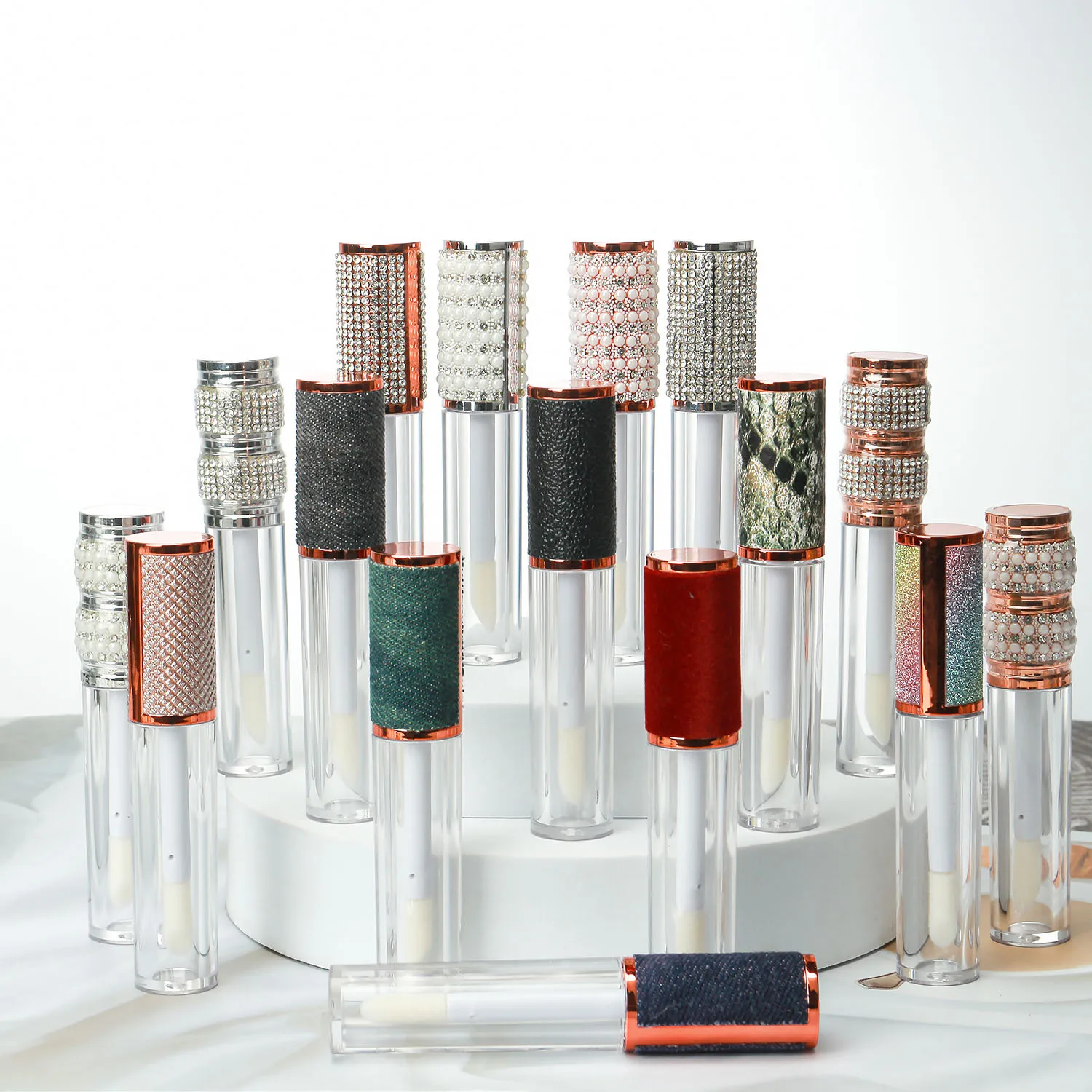 Bulk Lipgloss Tubes Luxury Diamond Makeup Packaging Wand Lip gloss Container 5ml Gradient Clear Empty Bottle Print Logo 50pcs
Bulk Lipgloss Tubes Luxury Diamond Makeup Packaging Wand Lip gloss Container 5ml Gradient Clear Empty Bottle Print Logo 50pcs