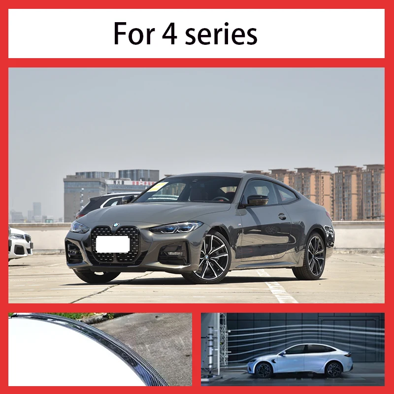 For 4 series Tail Car Rear Spoiler Warning Waterproof Wing Modified Accessories Tail GateTailgate Cover Guard Rear Spoiler
For 4 series Tail Car Rear Spoiler Warning Waterproof Wing Modified Accessories Tail GateTailgate Cover Guard Rear Spoiler