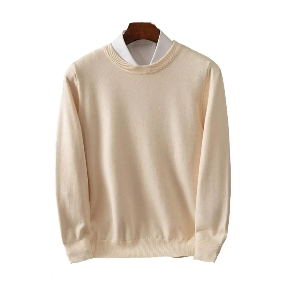 Men Crew Neck Sweater Business Style Knitwear Round Neck for Fall Winter with Long Sleeves Loose Sweater
Men Crew Neck Sweater Business Style Knitwear Round Neck for Fall Winter with Long Sleeves Loose Sweater