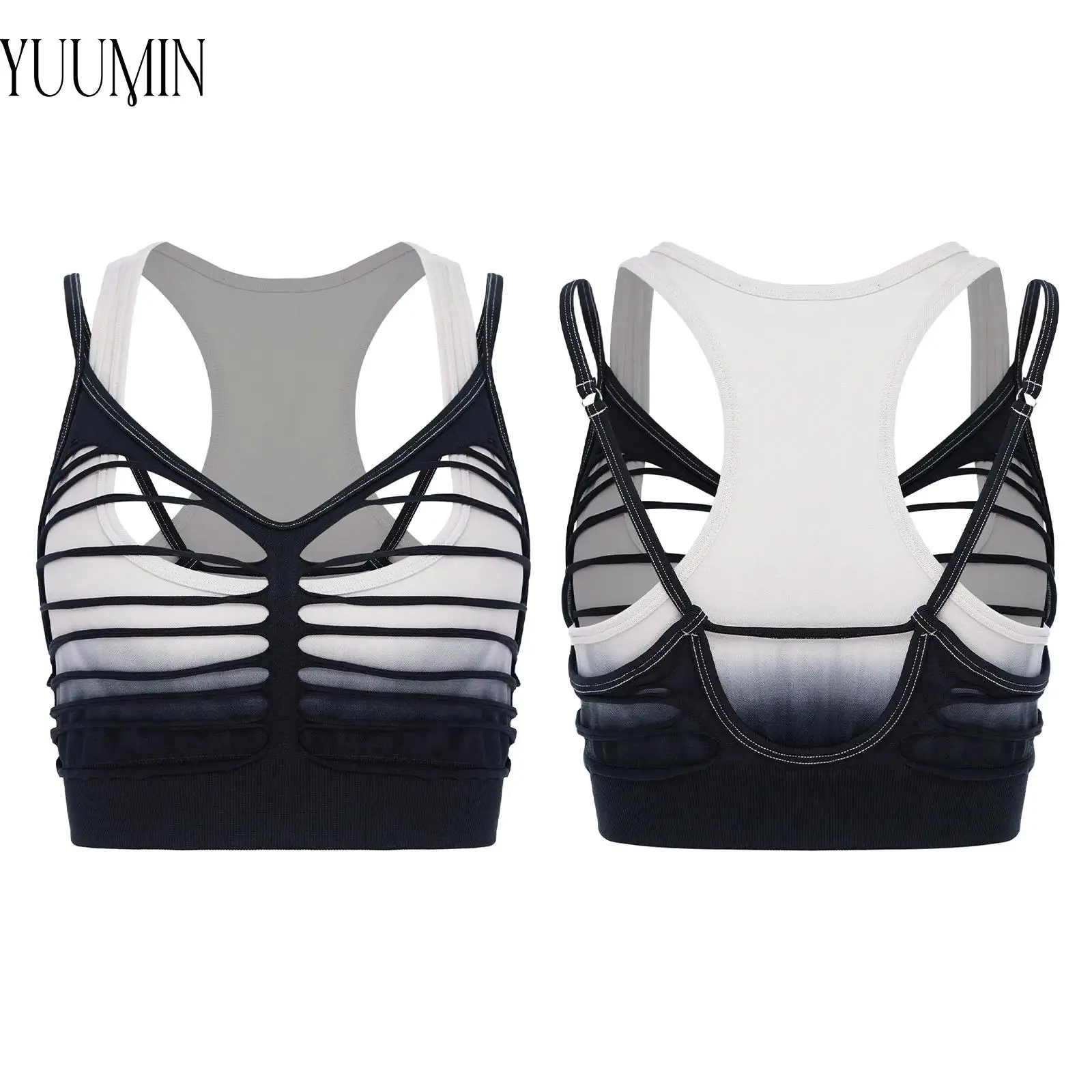 Спортивный быстросохнущий топ для женщин: майка с U-образным вырезом и бретелями для йоги, пилатеса, тренировок, фитнеса и бега
Спортивный быстросохнущий топ для женщин: майка с U-образным вырезом и бретелями для йоги, пилатеса, тренировок, фитнеса и бега