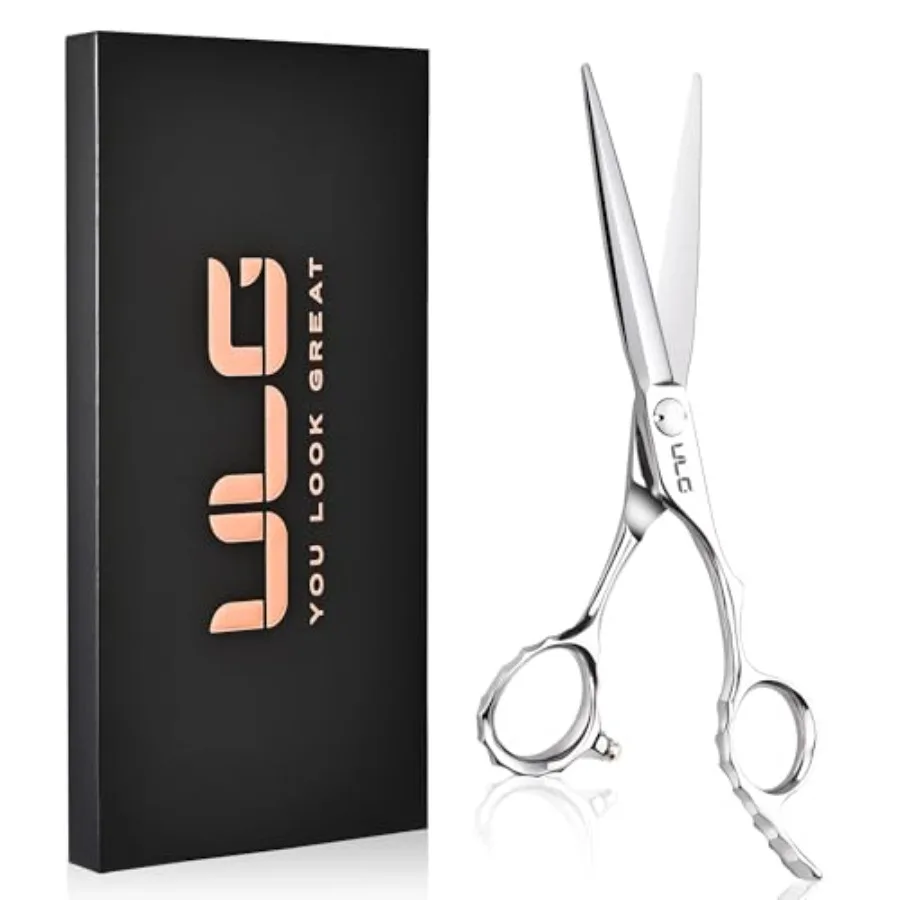 Professional Hair Cutting Scissors and Shears 6.5" 440C Japanese Stainless Steel Barber Scissors Hand-Honed Razor Sharp Blades
Professional Hair Cutting Scissors and Shears 6.5" 440C Japanese Stainless Steel Barber Scissors Hand-Honed Razor Sharp Blades