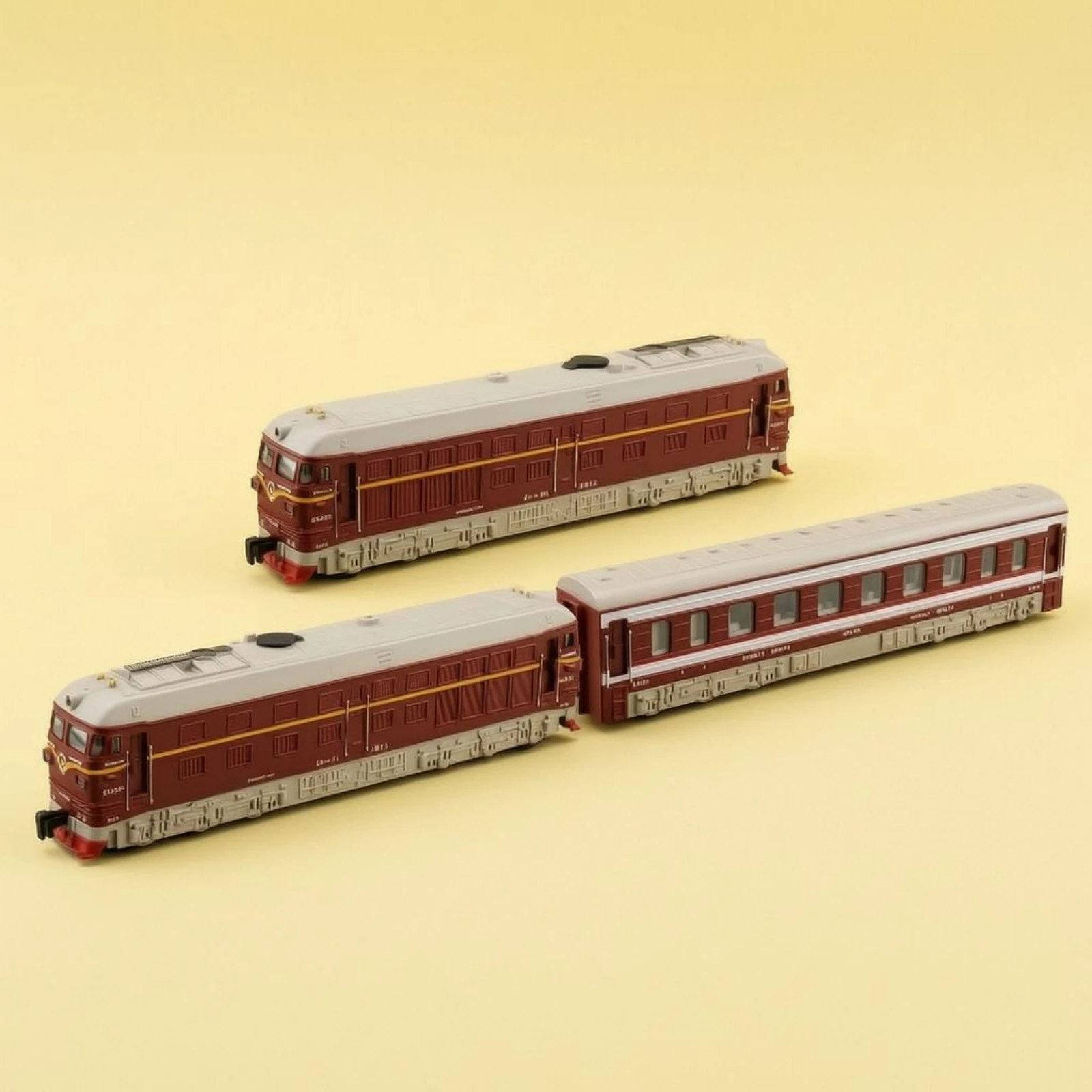 3 Pieces Moving Railway Locomotive Set Working Lights Alloy Train Model Plaything Magnetized Couplings
3 Pieces Moving Railway Locomotive Set Working Lights Alloy Train Model Plaything Magnetized Couplings