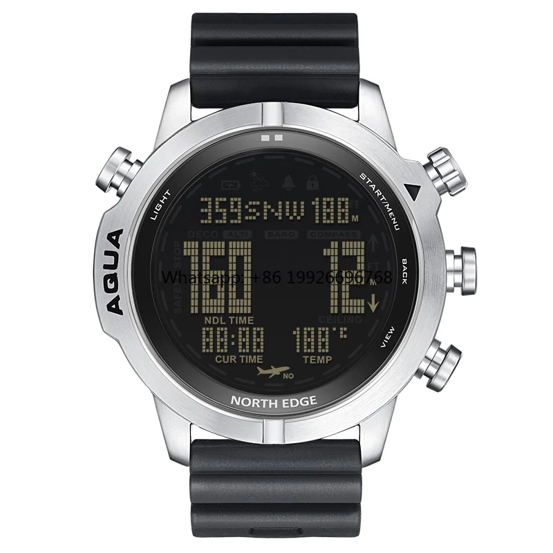 Men's Professional Diving Computer Watch Scuba Diving NDL 50M Dive Watches Altimeter Barometer Compass factory
Men's Professional Diving Computer Watch Scuba Diving NDL 50M Dive Watches Altimeter Barometer Compass factory
