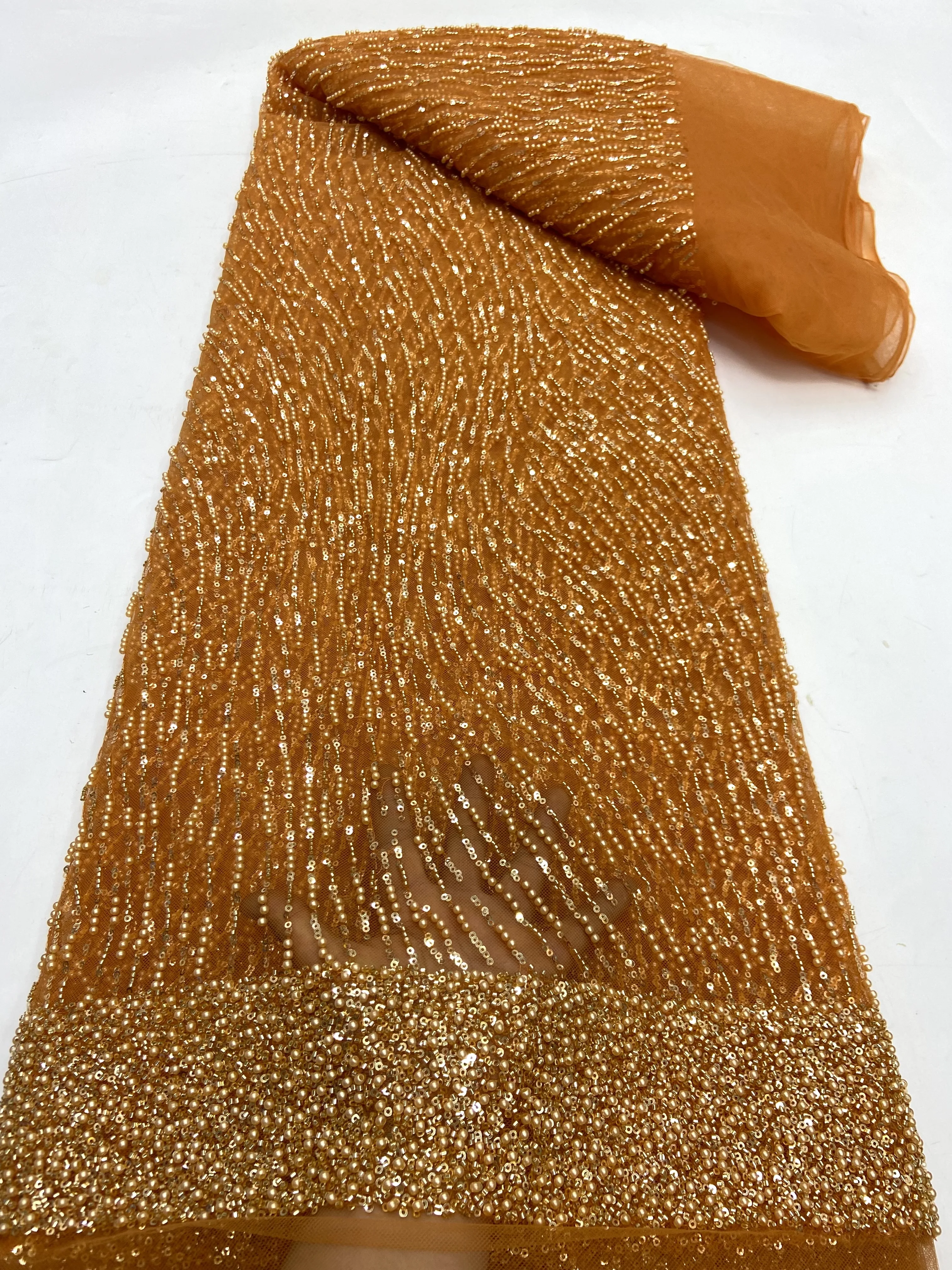 2024 High Quality African Sequins Tulle Embroidered Groom Lace Fabric Beaded Sequins Lace Fabric For Nigerian Wedding JY42UN-2
2024 High Quality African Sequins Tulle Embroidered Groom Lace Fabric Beaded Sequins Lace Fabric For Nigerian Wedding JY42UN-2