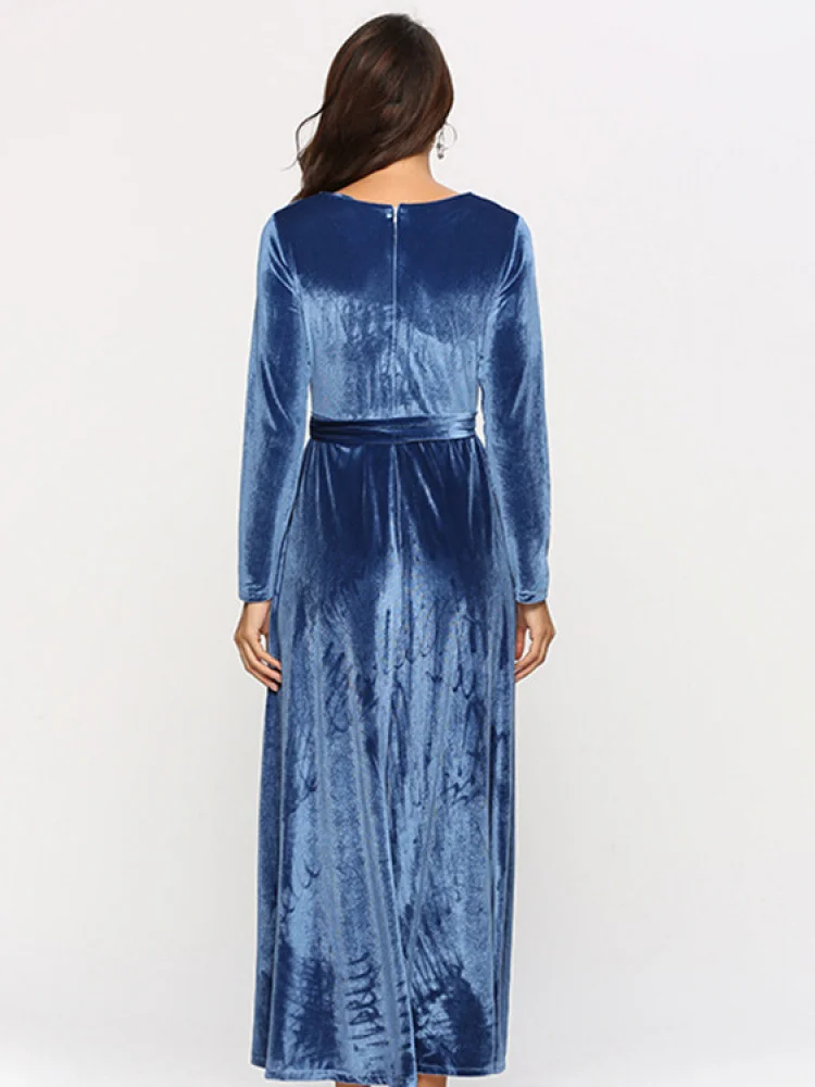 Женская модная длинная юбка из золотистого вельвета с высокой талией и круглым вырезом, однотонная, для различных случаев
Женская модная длинная юбка из золотистого вельвета с высокой талией и круглым вырезом, однотонная, для различных случаев