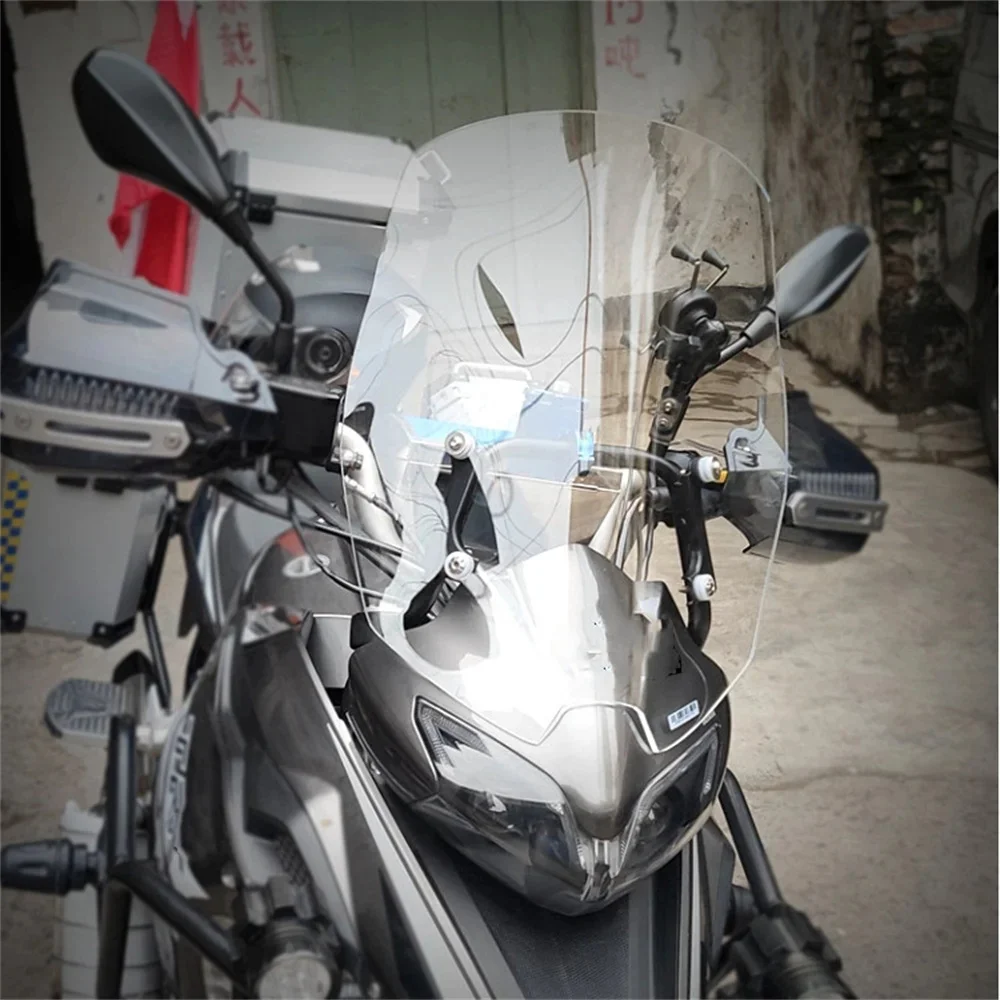 Windshield Modification For Benelli TRK251 Height Increase and Widening Front Windshield Chest Guard Rain Shield Accessories
Windshield Modification For Benelli TRK251 Height Increase and Widening Front Windshield Chest Guard Rain Shield Accessories