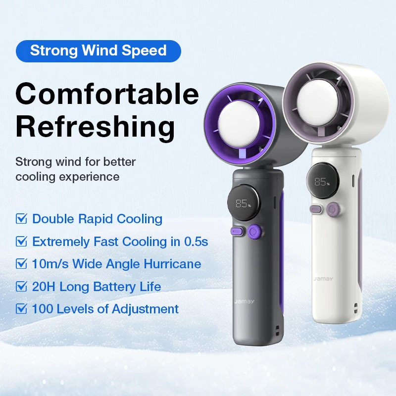 Portable Handheld Turbo Fan Outdoor Neck Hanging 100 gear speed USB Charging Fan For Outdoor Sports Travel Camping 6000mAh FS930
Portable Handheld Turbo Fan Outdoor Neck Hanging 100 gear speed USB Charging Fan For Outdoor Sports Travel Camping 6000mAh FS930